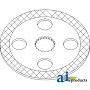 KU50302    Brake Disc---Replaces 32530-28280